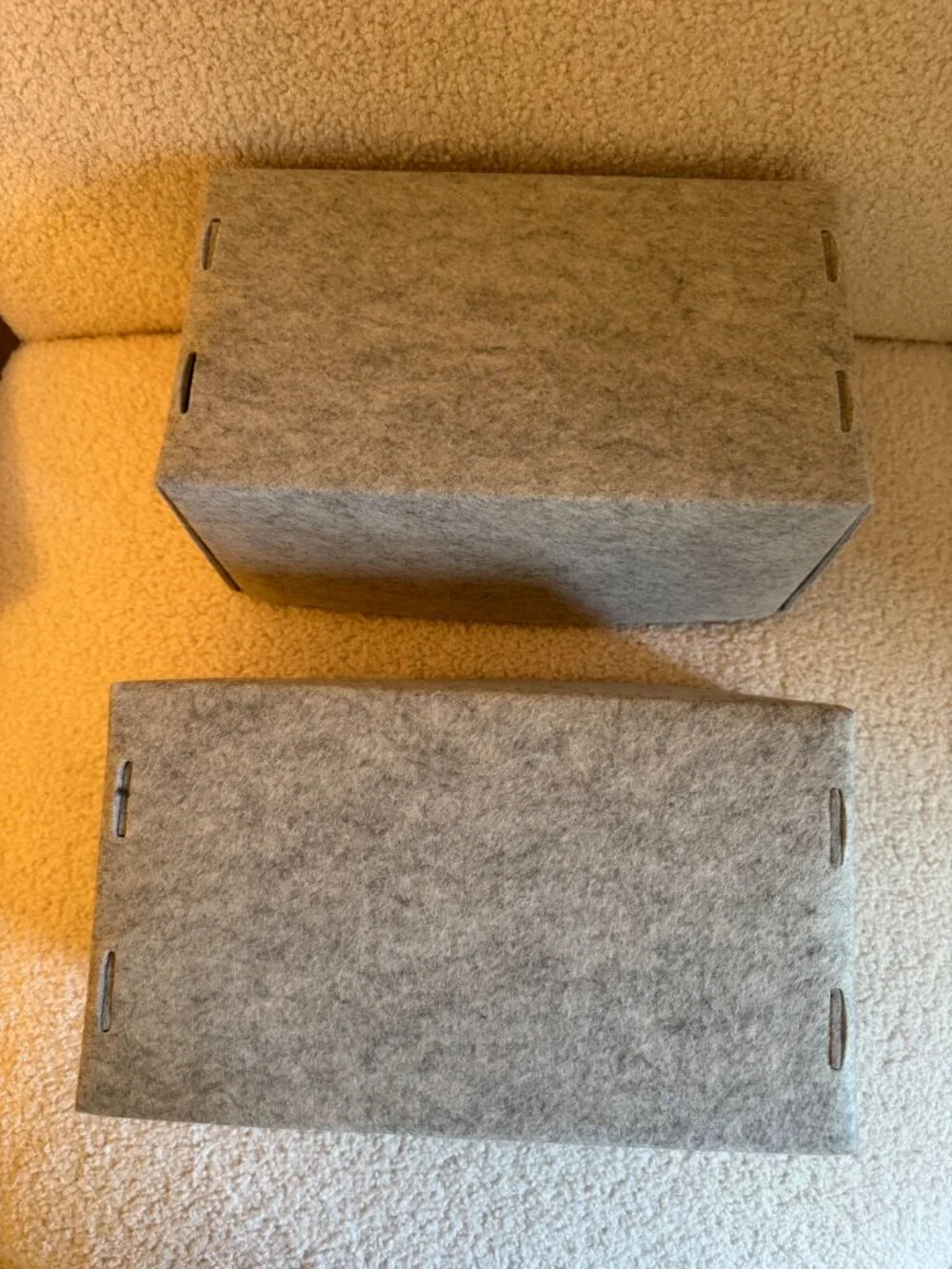 Set of 2 IKEA Komplement Felt Drawer Organizers